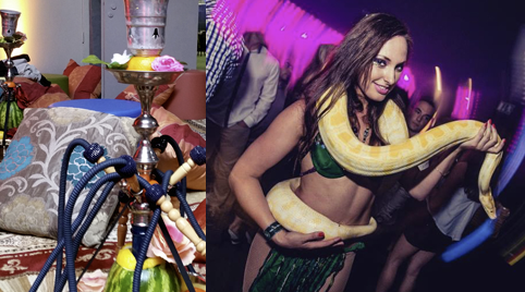 Danseres met slang